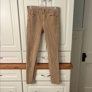 American Eagle Khaki Skinny Jeans
